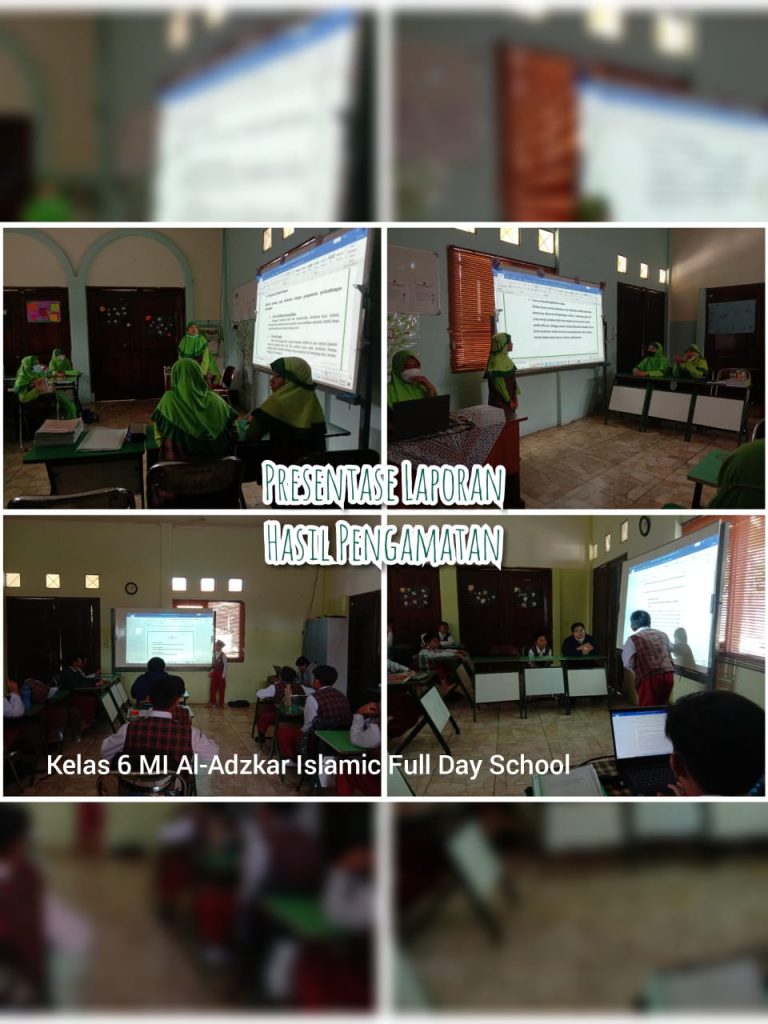Membuat Laporan Hasil Pengamatan